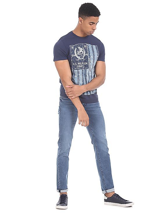 U.S. Polo Assn. Denim Co. Regallo Skinny Fit Blue Jeans