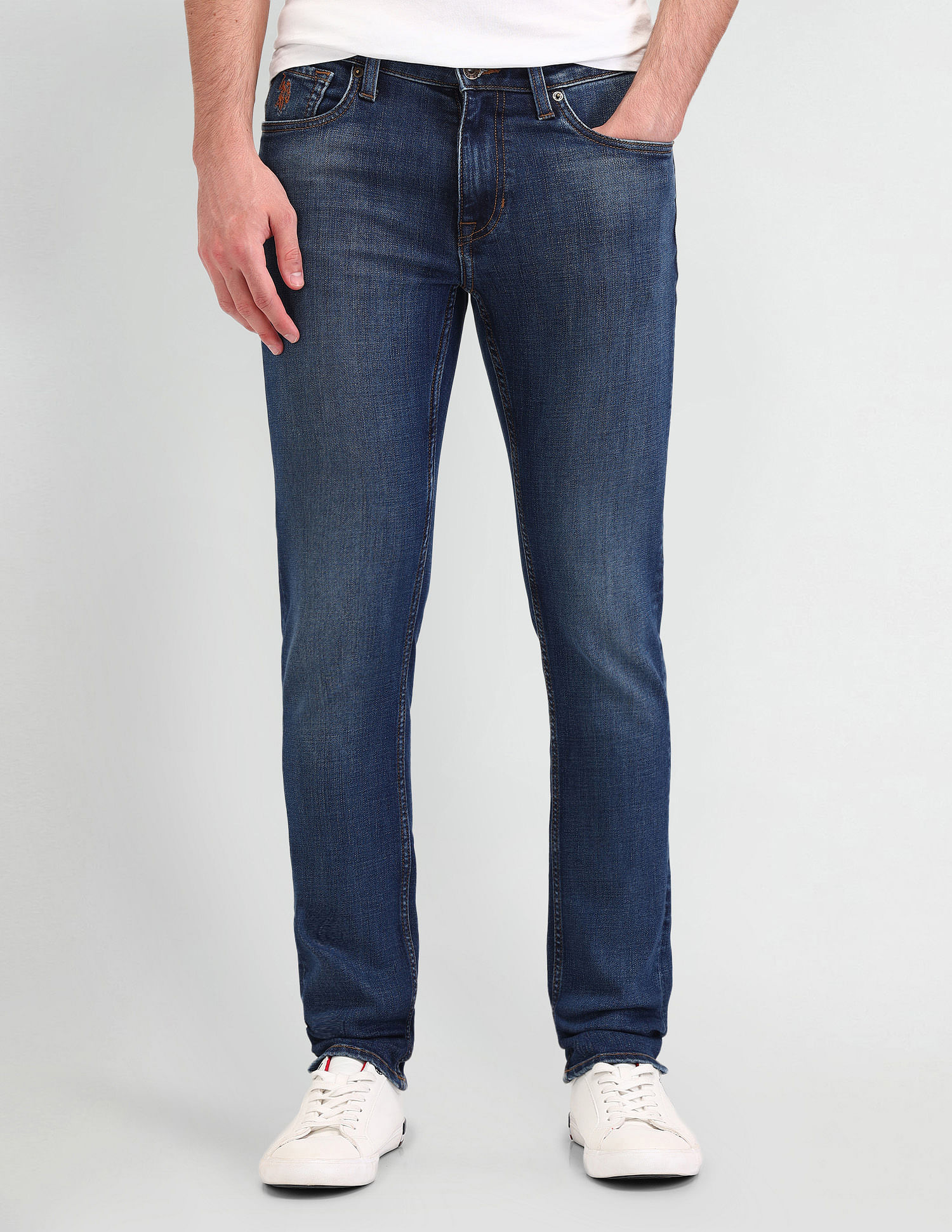 U.S. Polo Assn. Denim Co. Regallo Skinny Fit Blue Jeans