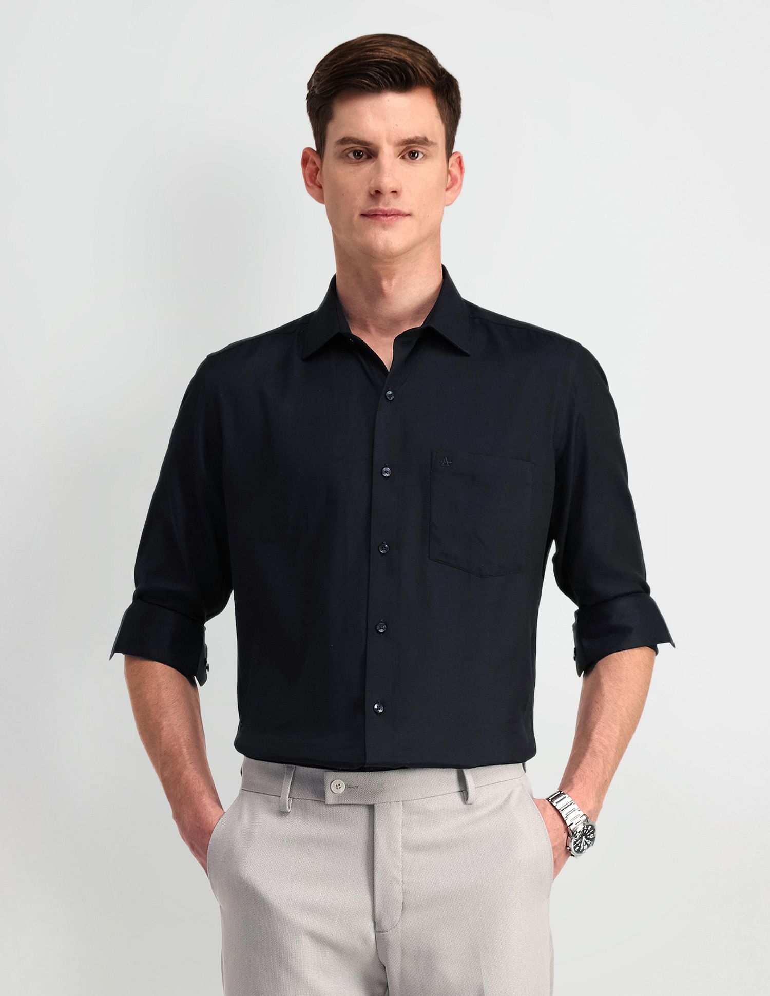 Arrow Liberty Classic Fit Solid Shirt