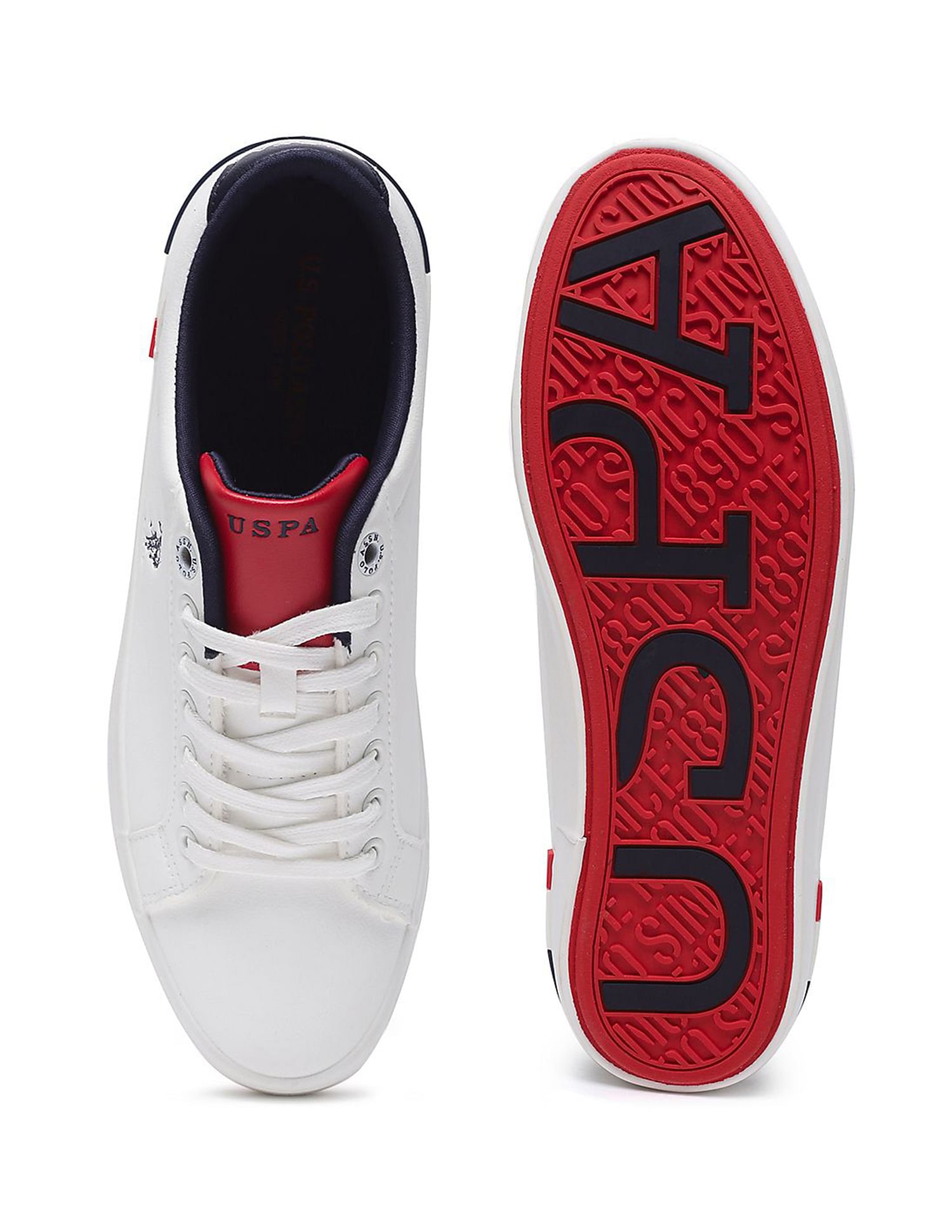 U.S. Polo Assn. Men Solid Panelled Anton Sneakers