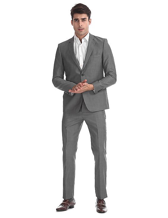 arrow grey suit