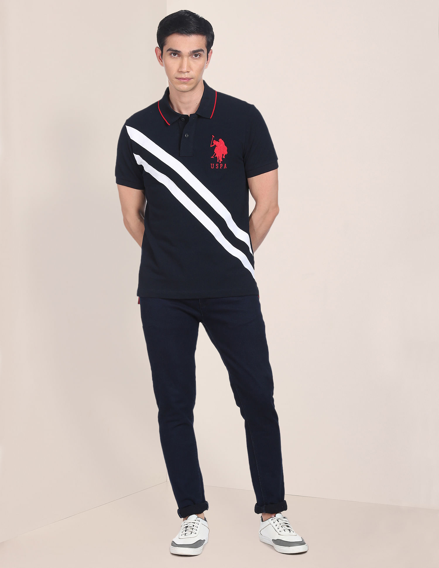 U.S. Polo Assn. Player Jersey Polo Shirt