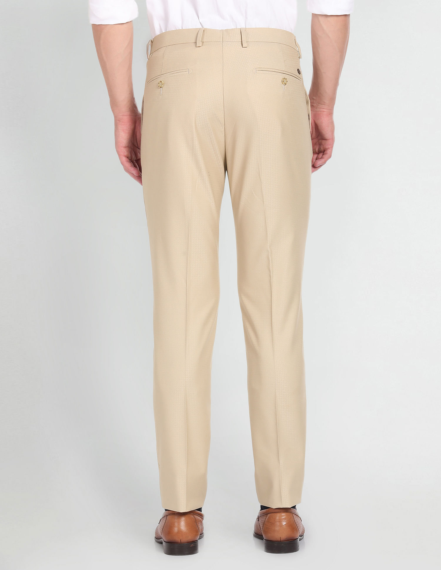 Arrow Jackson Super Slim Fit Dobby Trousers