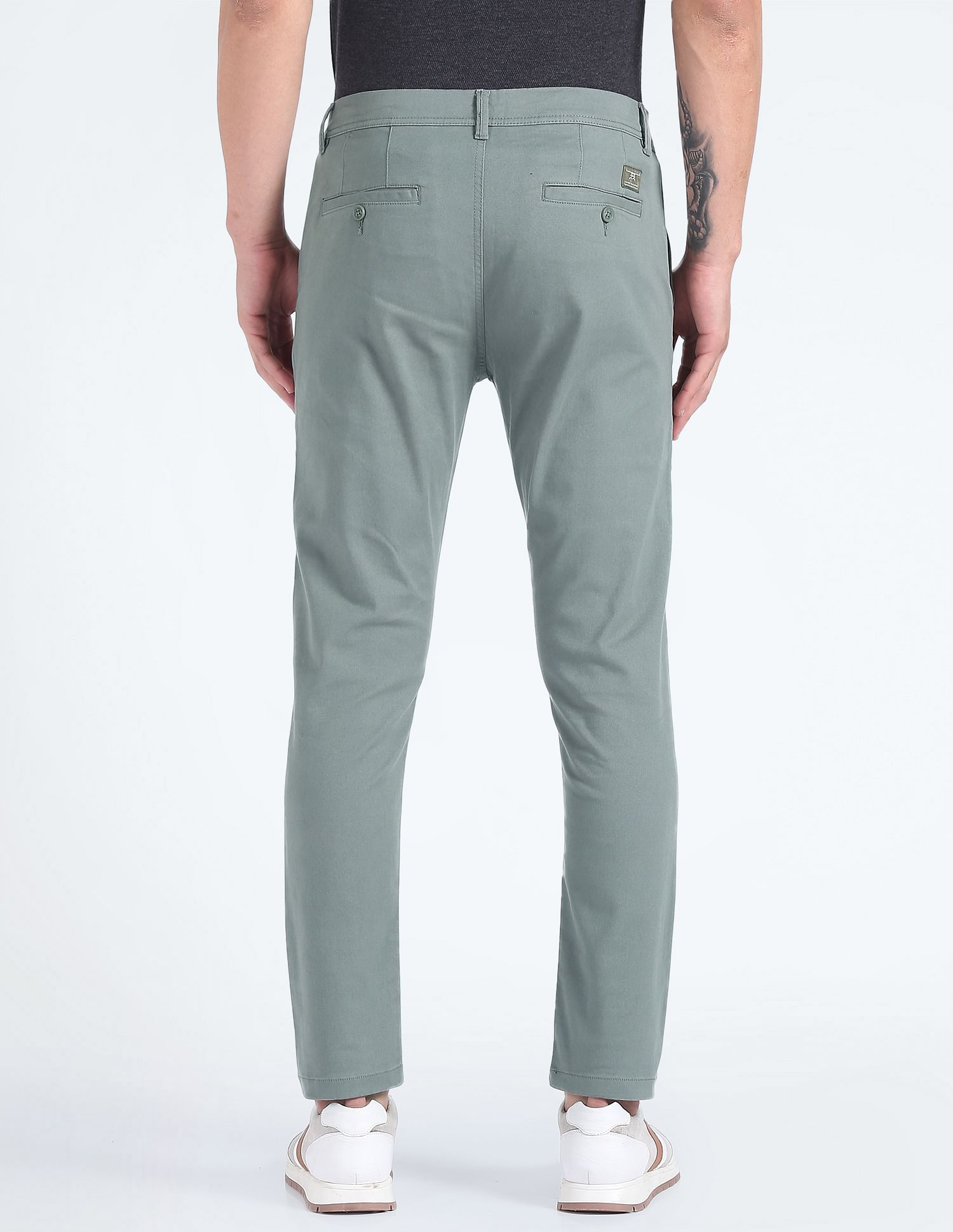 Flying Machine Solid Twill Trousers