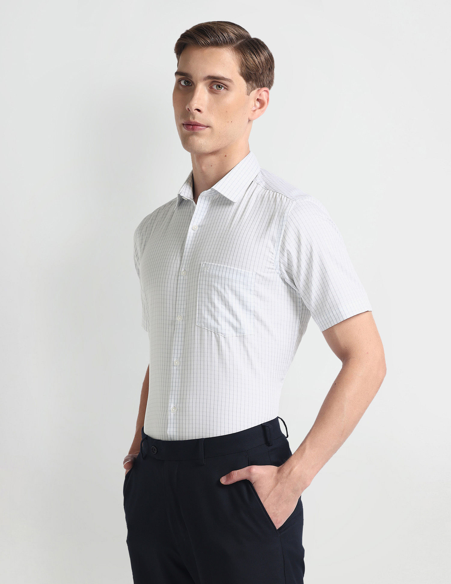 Arrow Short Sleeve Twill Shirt