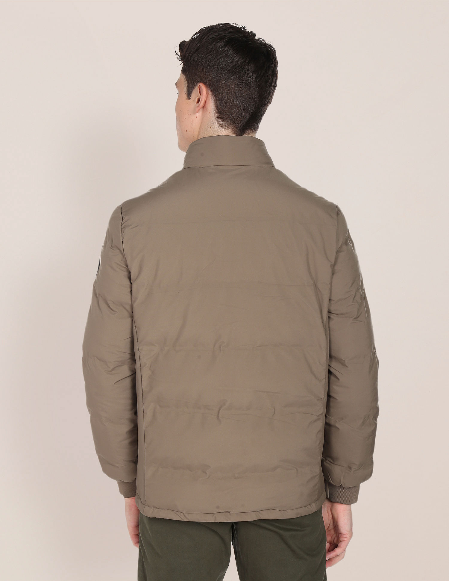 U.S. Polo Assn. Detachable Hood Panelled Polyester Jacket