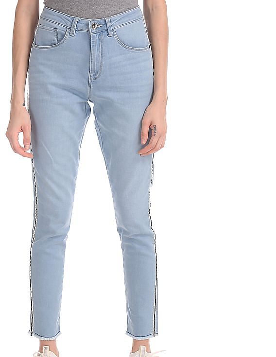 U.S. Polo Assn. Women Super Skinny Fit High Waist Jeans