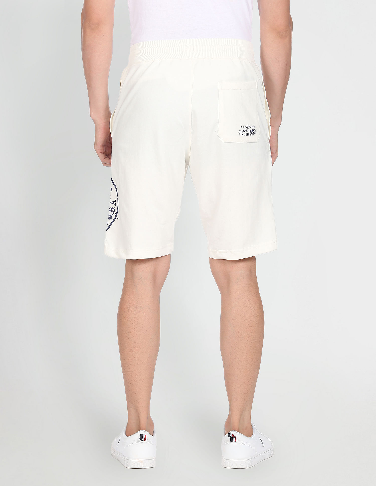 Us polo cheap white shorts