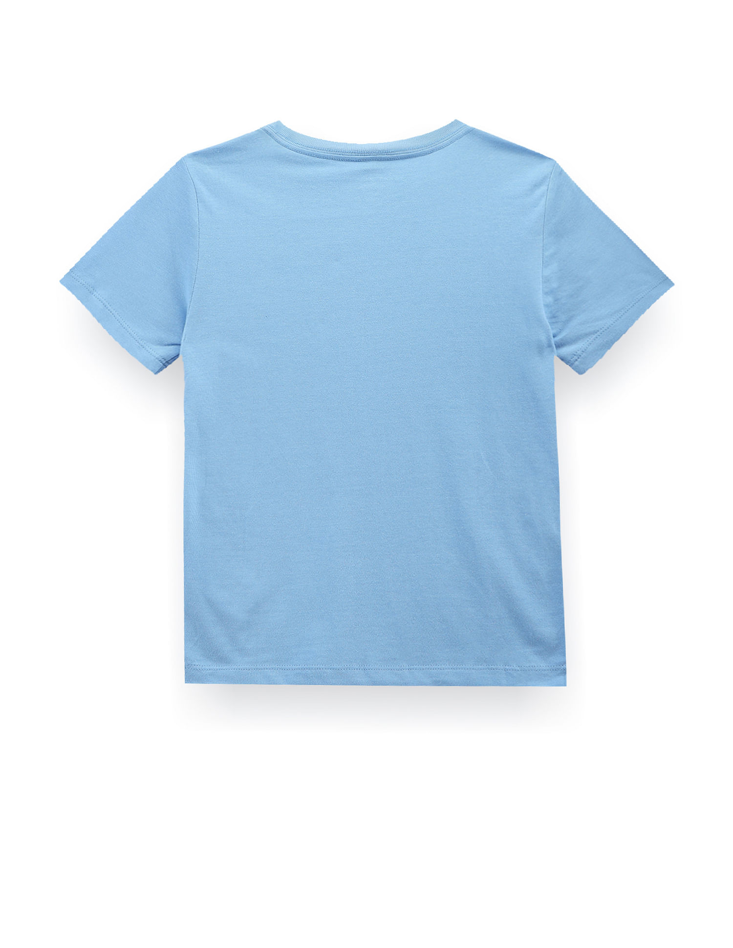 Tommy Hilfiger Kids Boys Cotton Solid T-Shirt