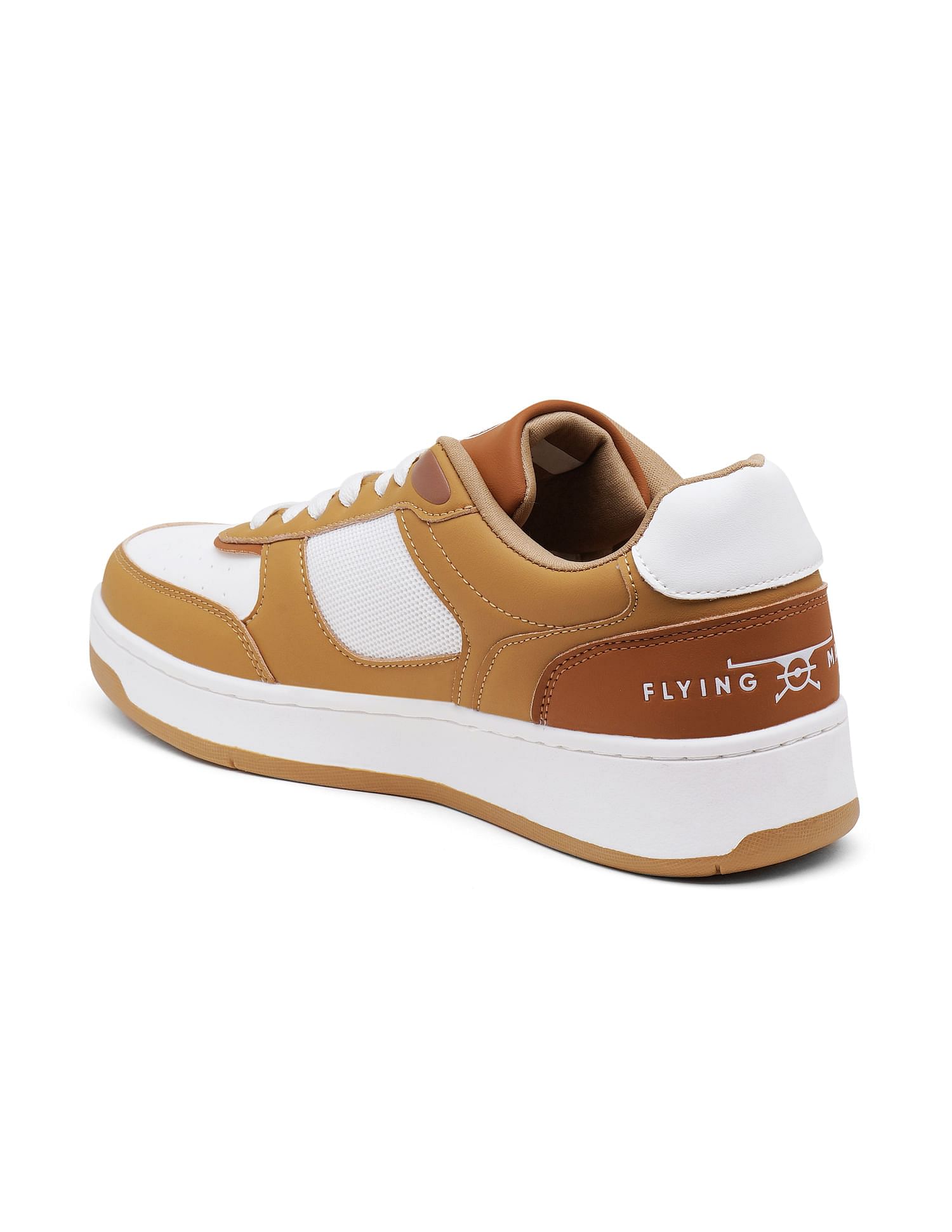 Flying Machine Men Round Toe Krover Sneakers