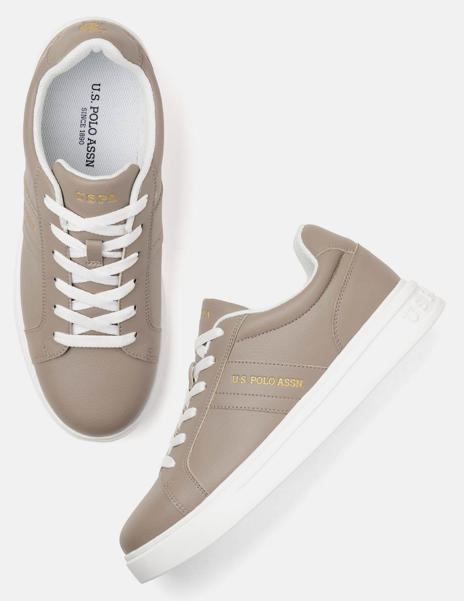 U.S. Polo Assn. Men Kensy Colour Blocked Sneakers