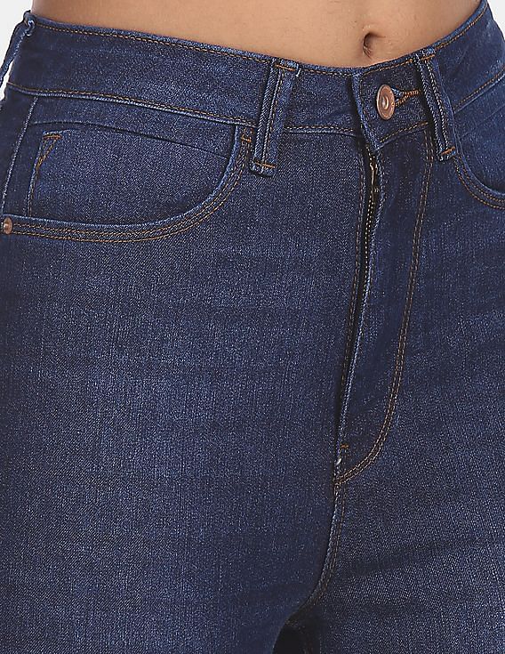Flying Machine Women High Rise Twiggy Super Skinny Fit Jeans
