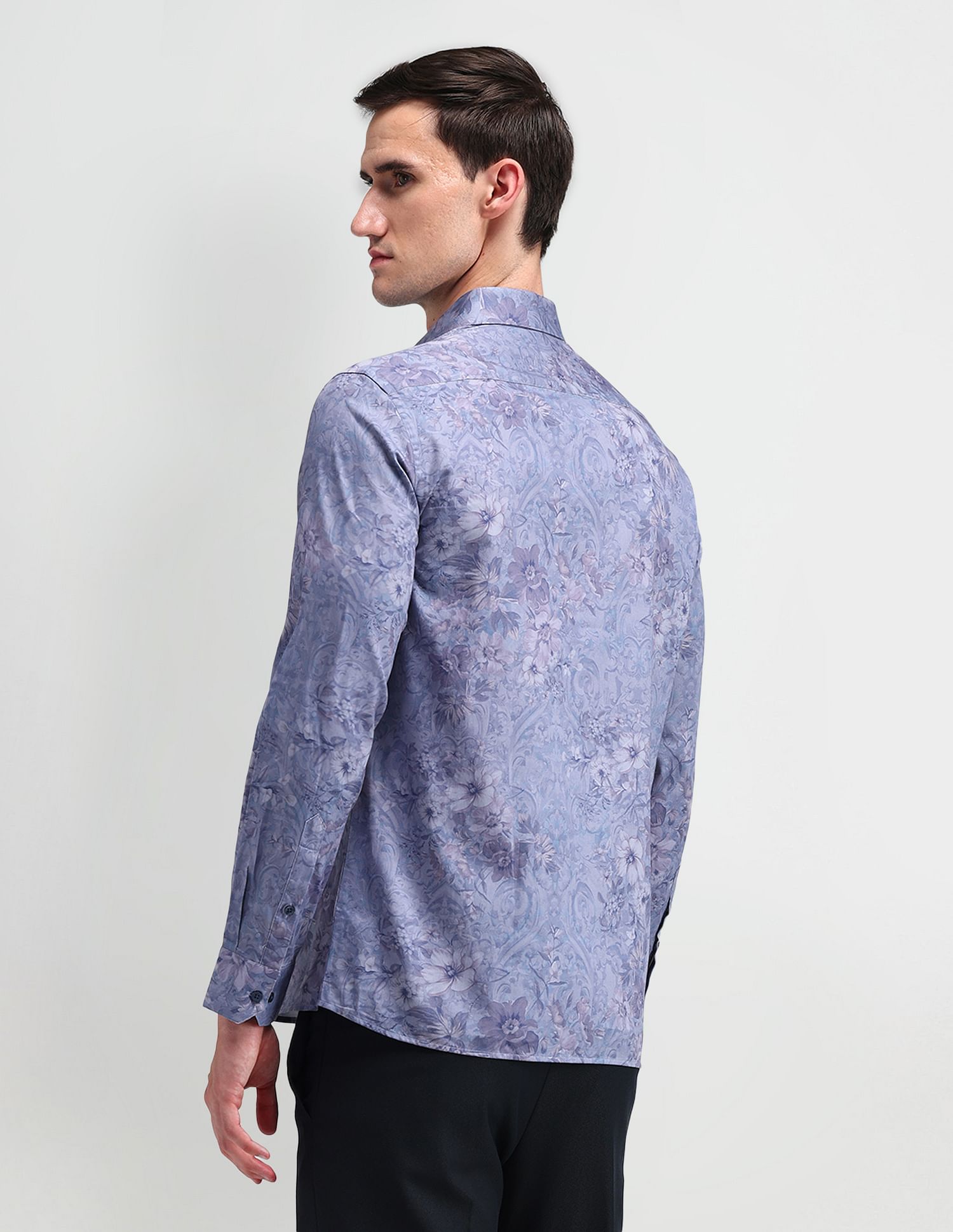 Arrow All-over Print Cotton Shirt