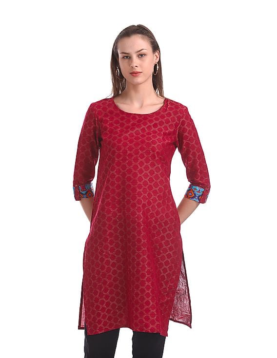 kurta with shrug