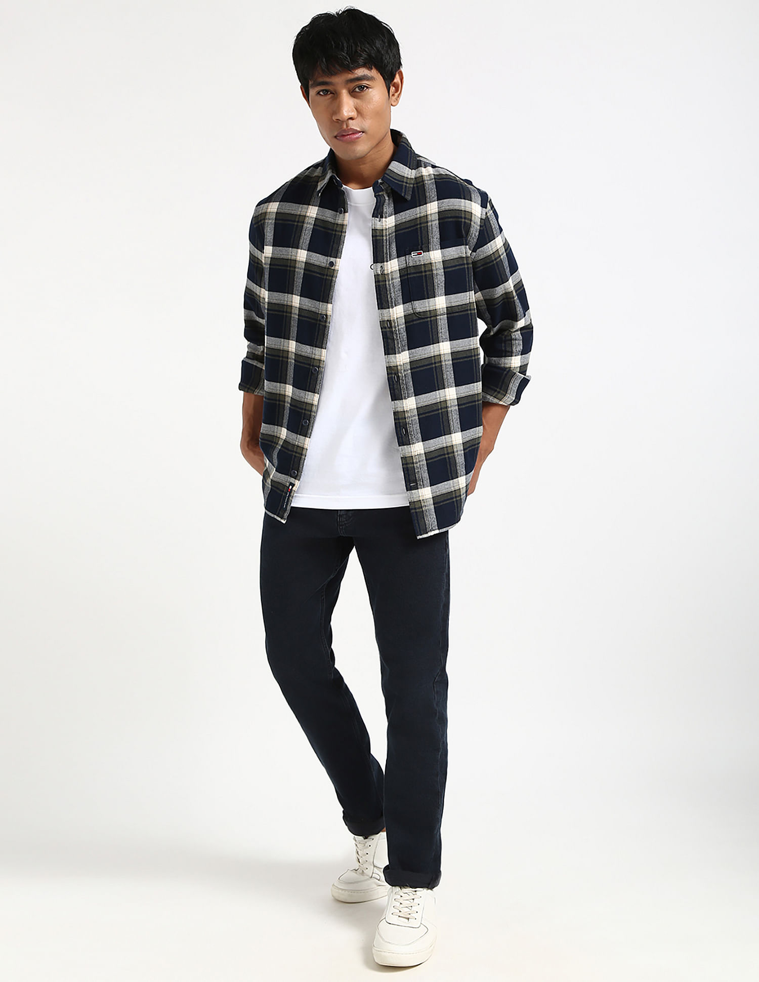 Tommy Hilfiger Slim Fit Solid Shirt