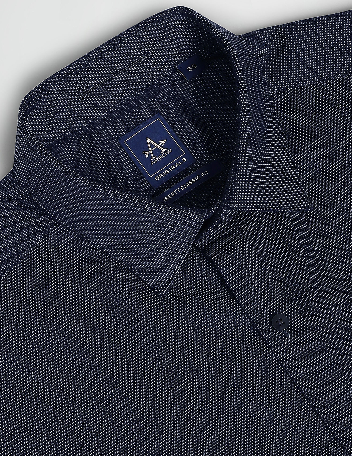 Arrow Auto Press Dobby Formal Shirt