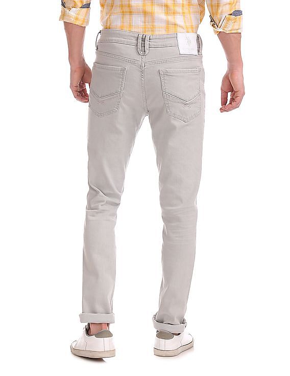 U.S. Polo Assn. Denim Co. Regallo Skinny Fit Grey Jeans