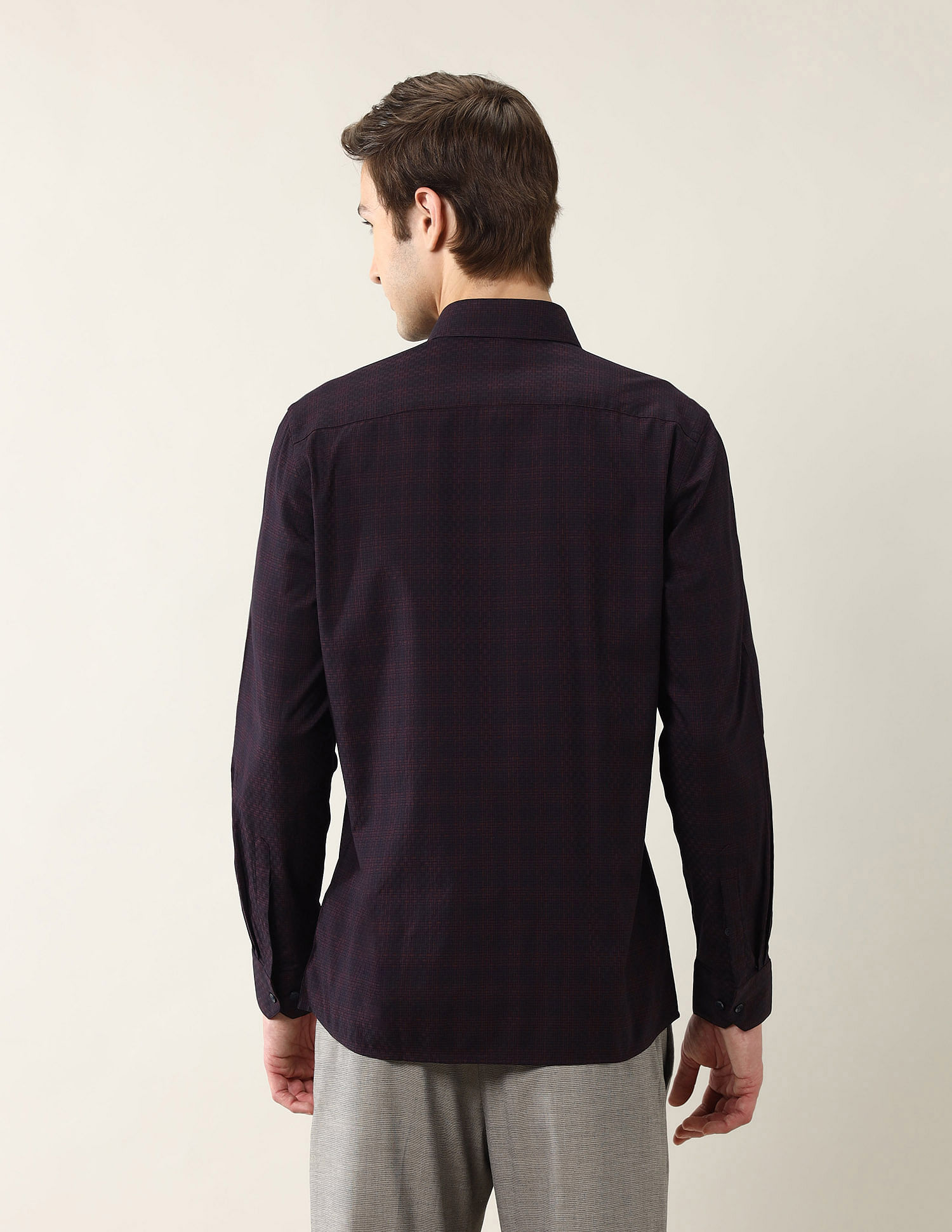 Arrow Textured Liberty Classic Fit Ceremonial Shirt