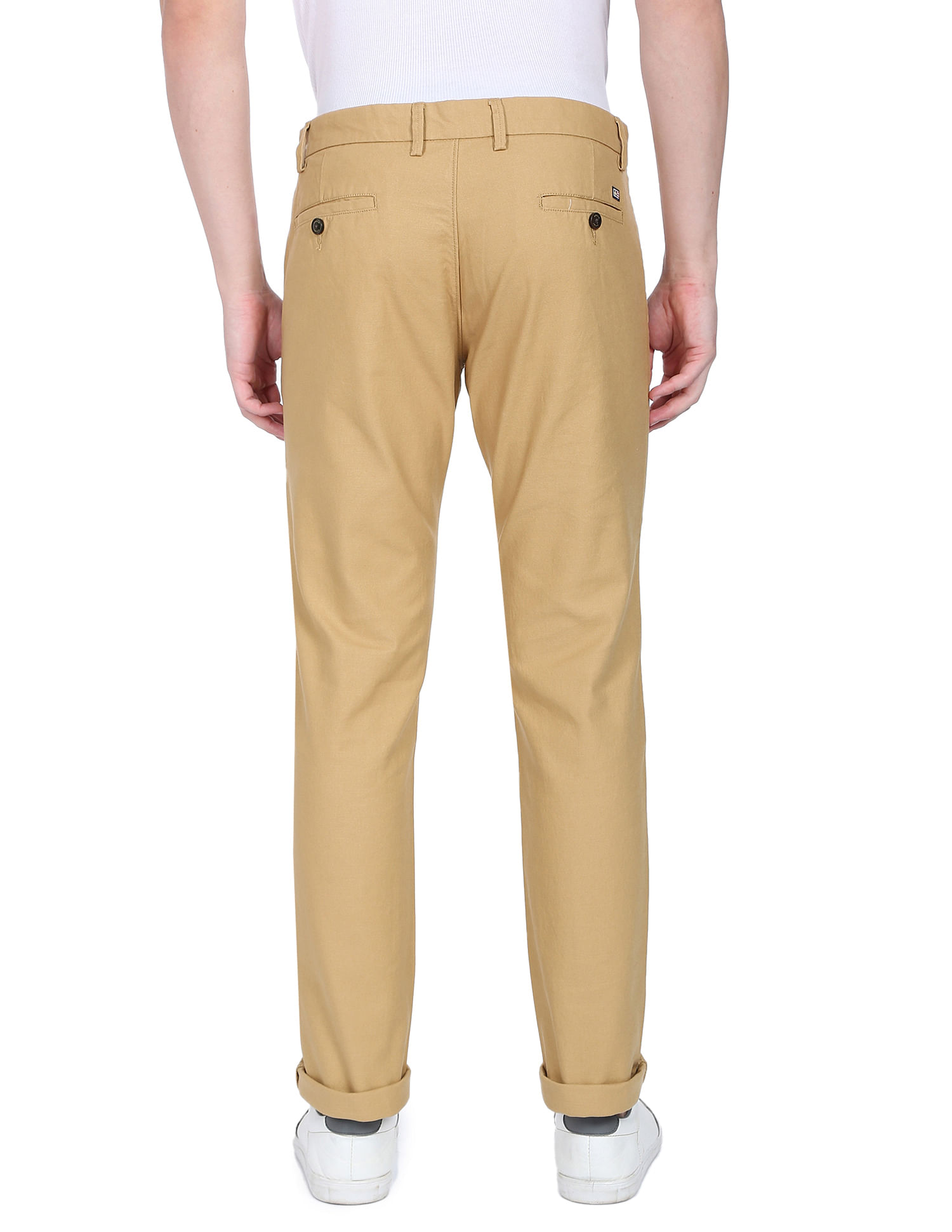 Arrow Sport Skinny Fit Men White Trousers - Buy Arrow Sport Skinny Fit Men  White Trousers Online at Best Prices in India | Flipkart.com