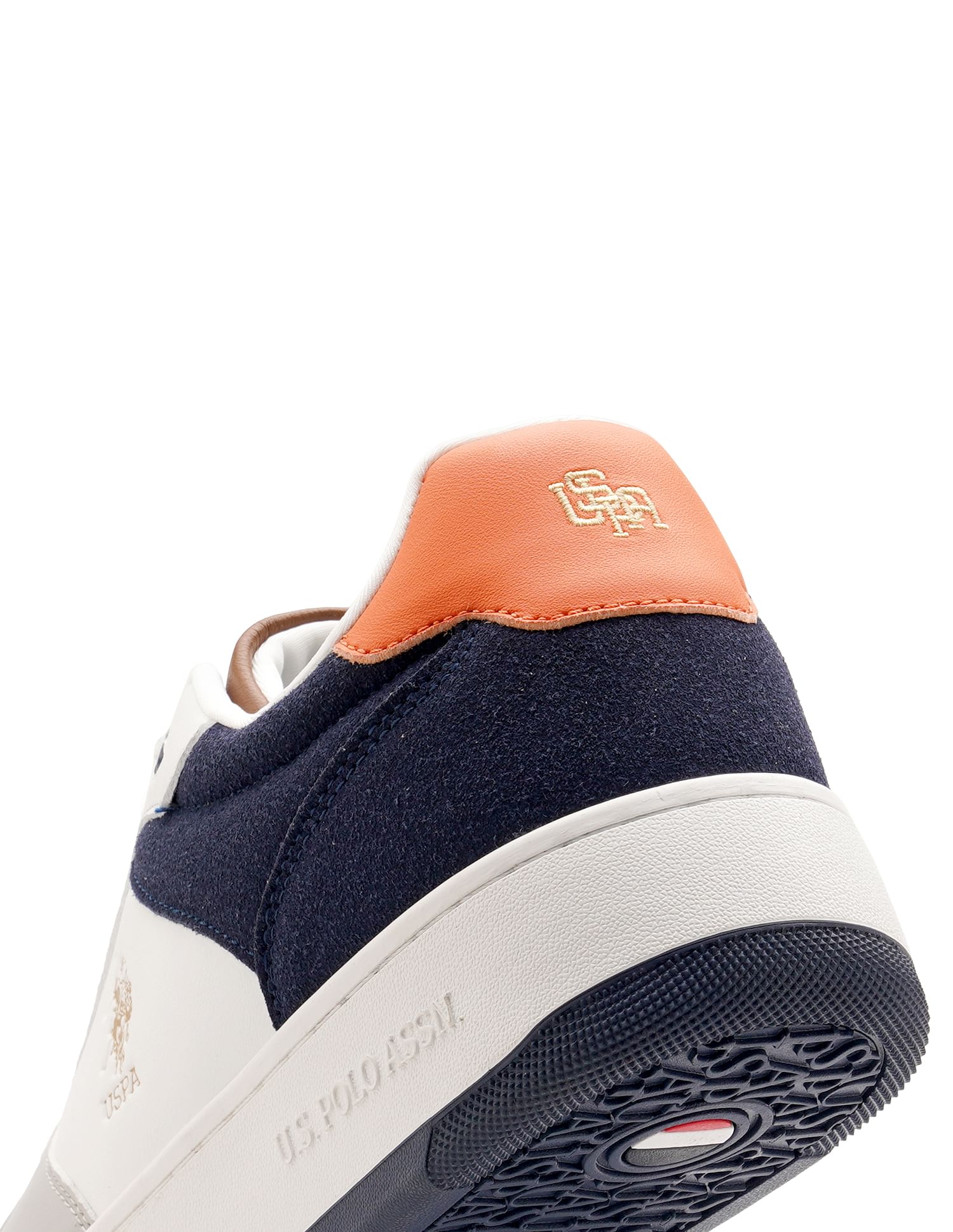 U.S. Polo Assn. Men Knight Lt. Grey Retro Court Sneakers