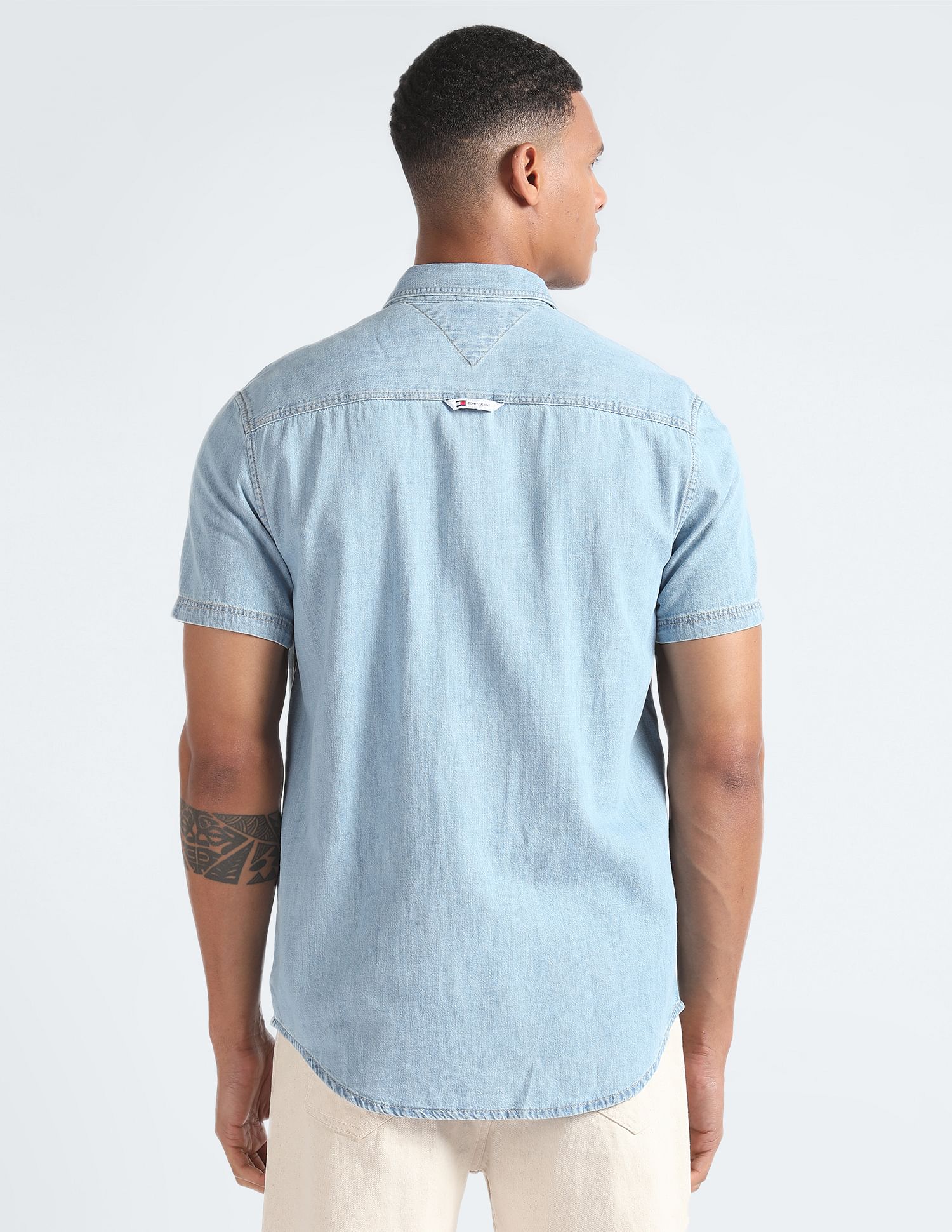Tommy Hilfiger Washed Chambray Shirt