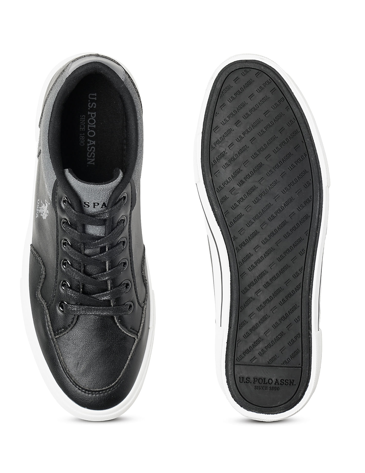 U.S. Polo Assn. Men Hampton 3.0 Colourblocked Sneakers