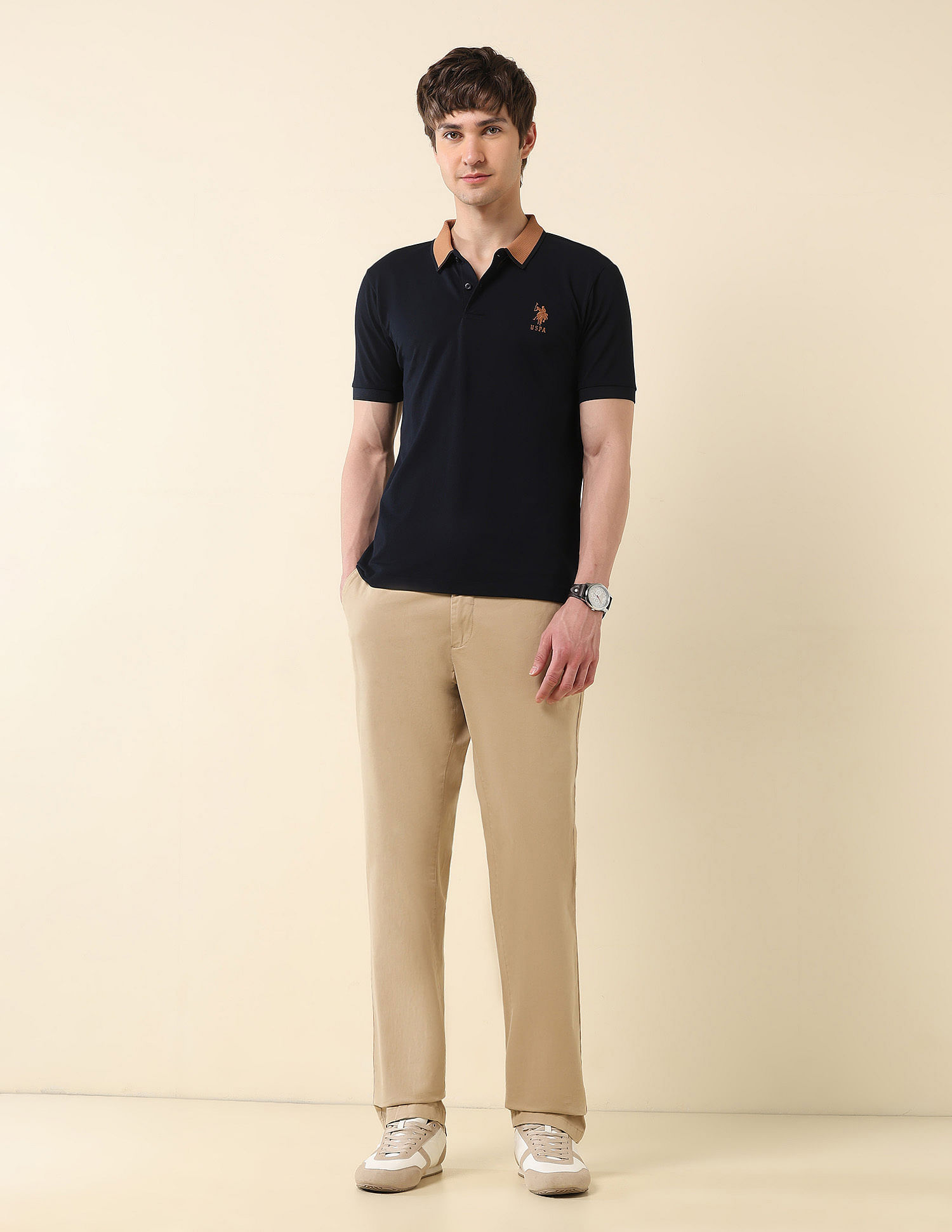 U.S. Polo Assn. Slim Fit Classic Polo Shirt