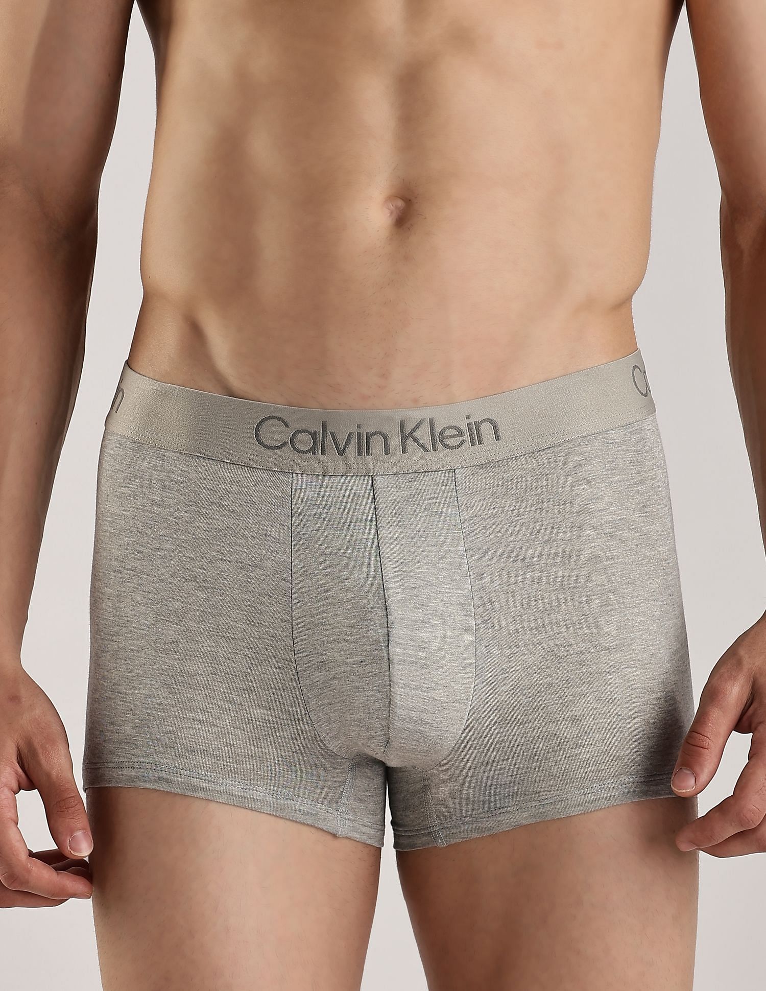 Calvin Klein Underwear Low Rise Solid Multi Trunks - Pack Of 3