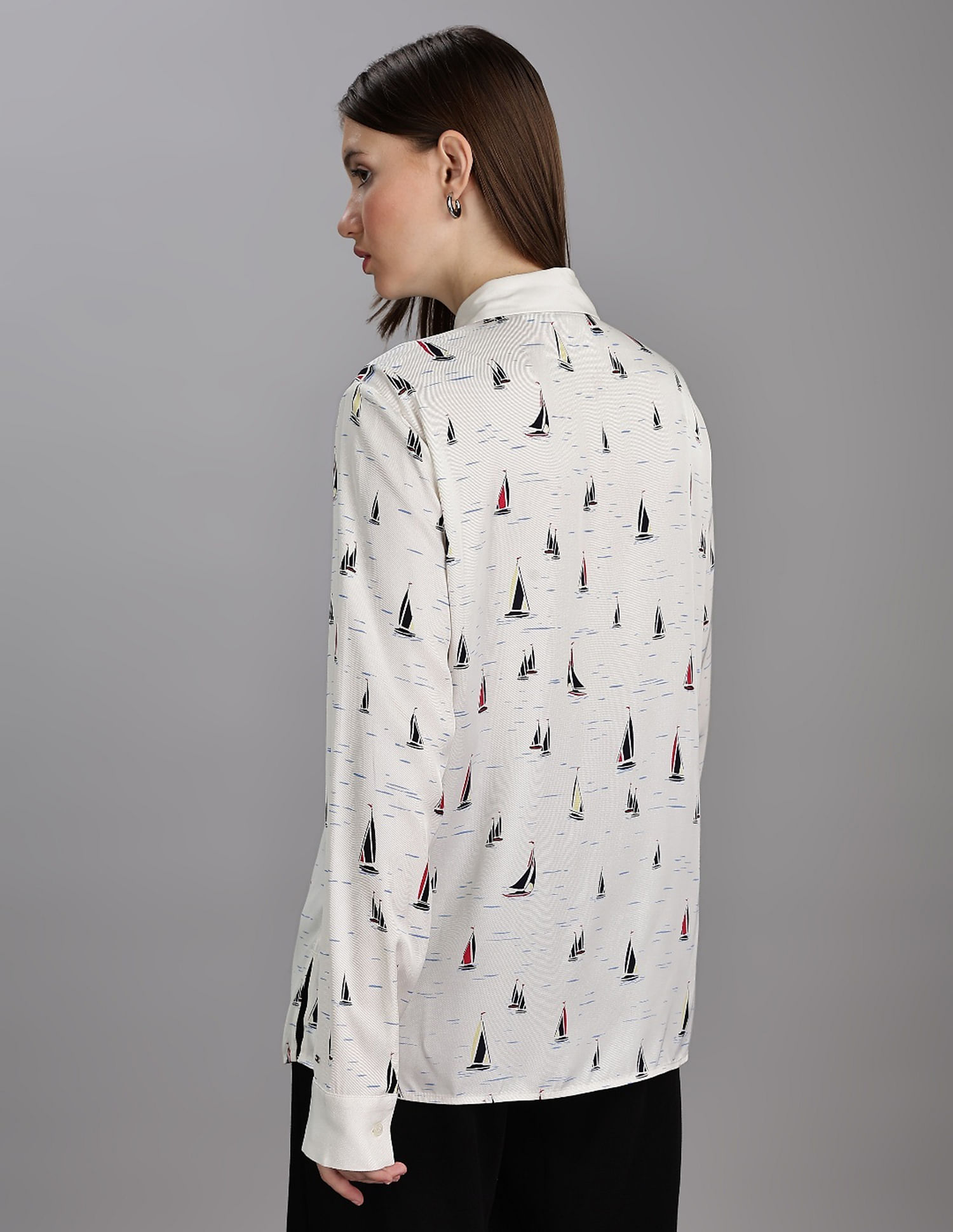 Tommy Hilfiger Printed Regular-Fit Viscose Shirt