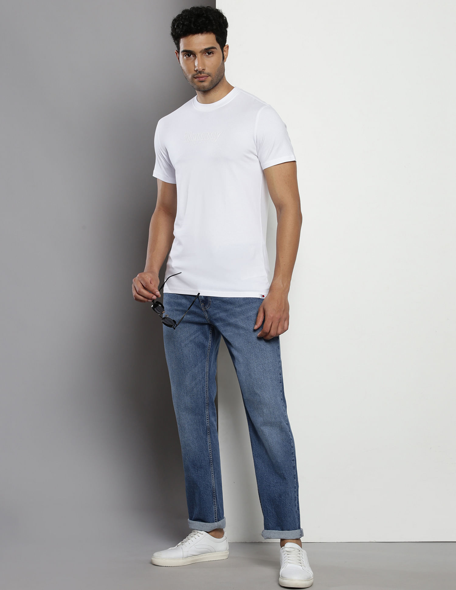 Tommy Hilfiger Recycled Cotton Ethan Relaxed Straight Jeans