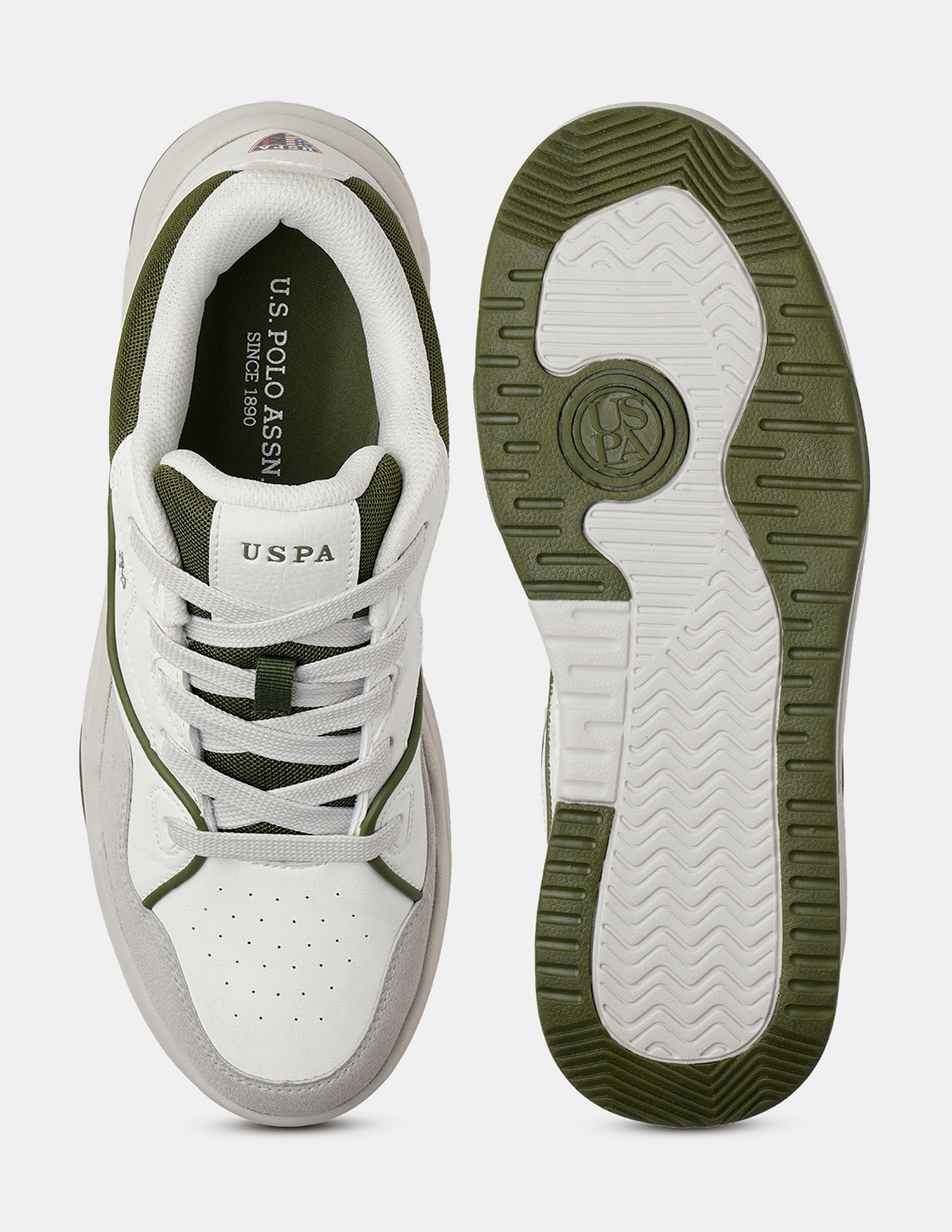 U.S. Polo Assn. Men Odore Colour Blocked Sneakers