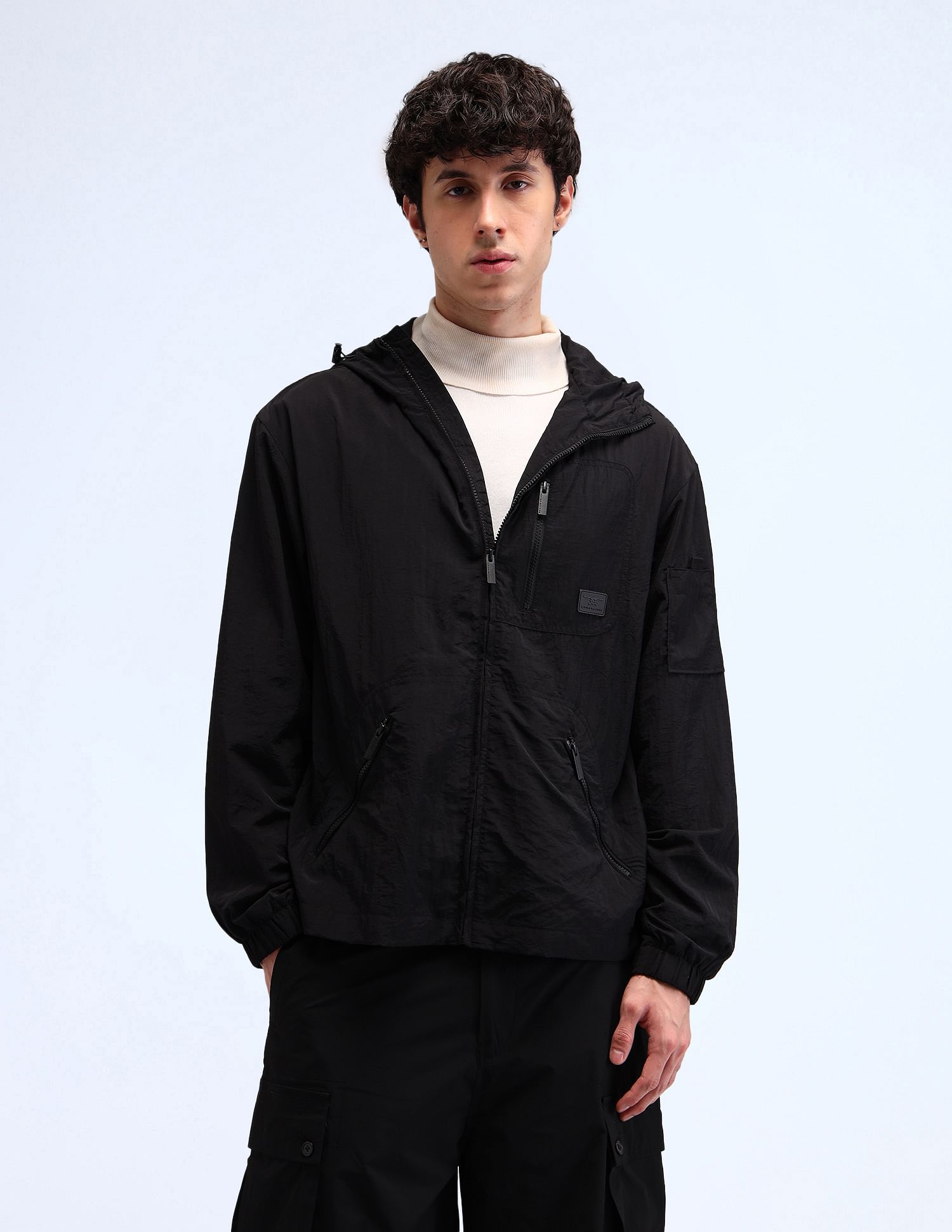 Flying Machine Solid Regular Fit Jacket