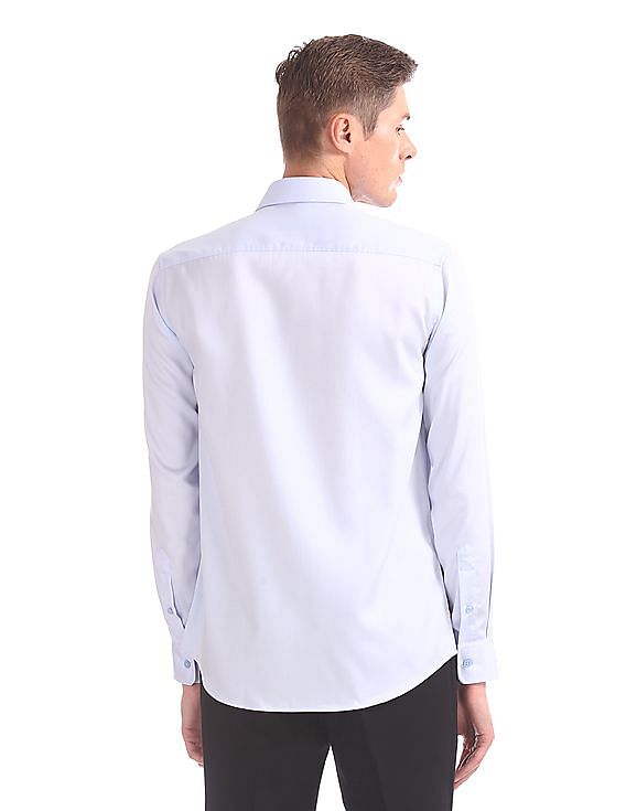 USPA Tailored Tailored Regular Fit Solid Shirt