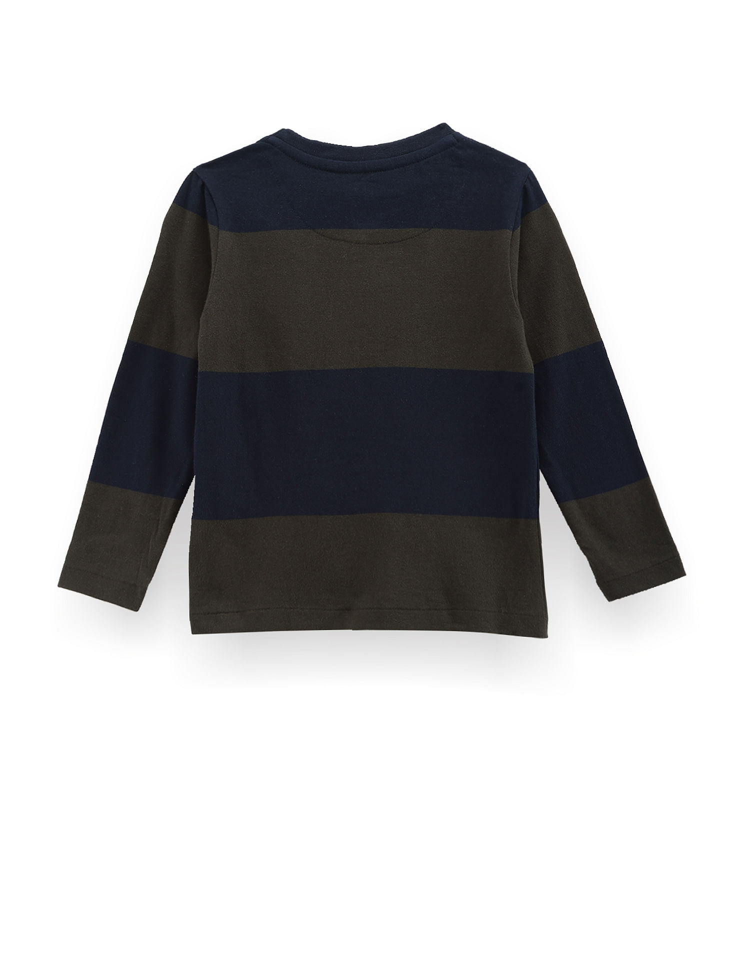 U.S. Polo Assn. Kids Boys Logo Horizontal Stripe T-Shirt