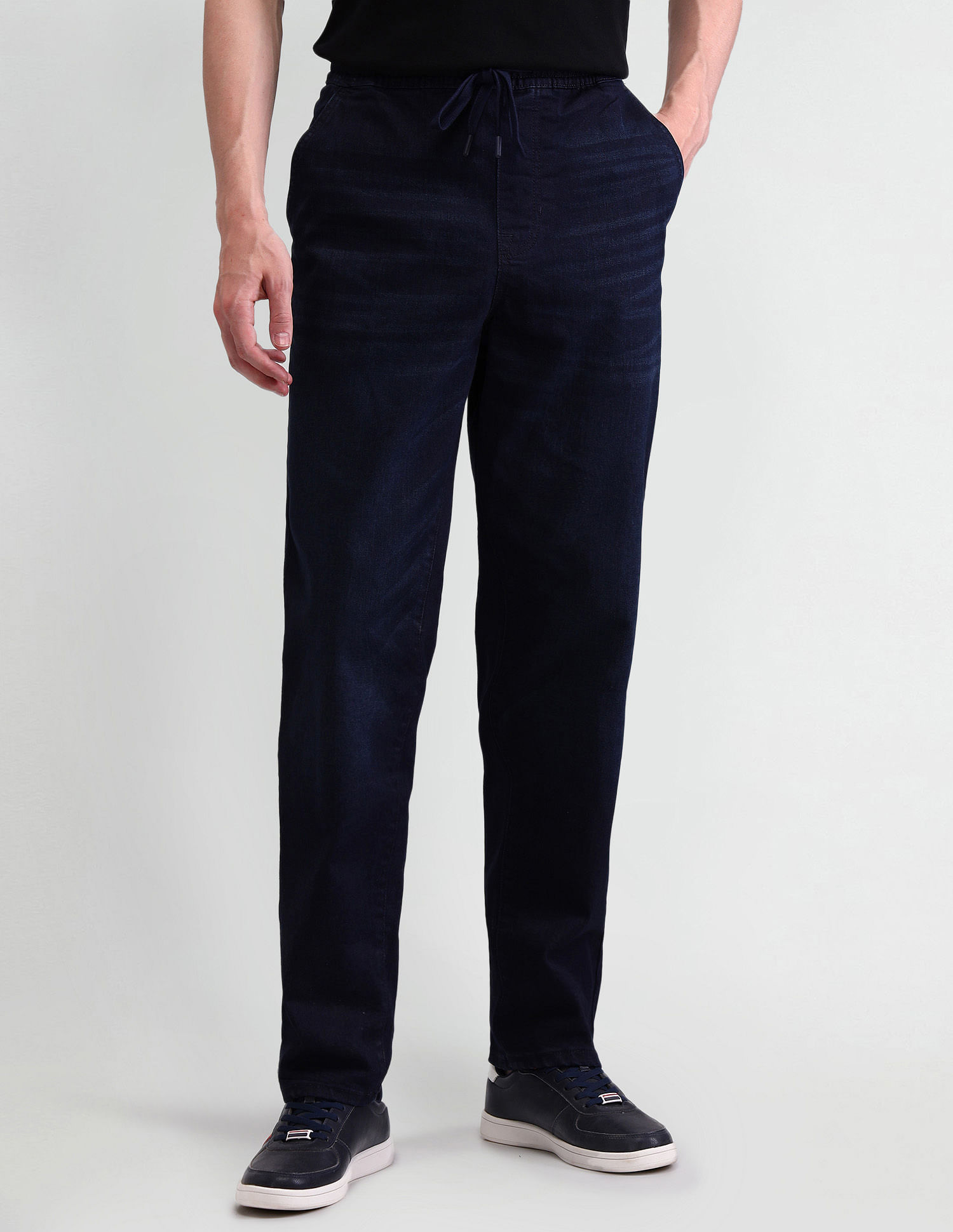 U.S. Polo Assn. Denim Co. Slim Fit Blue Jogger Jeans