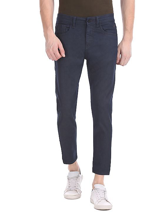 flying machine cropped jeans