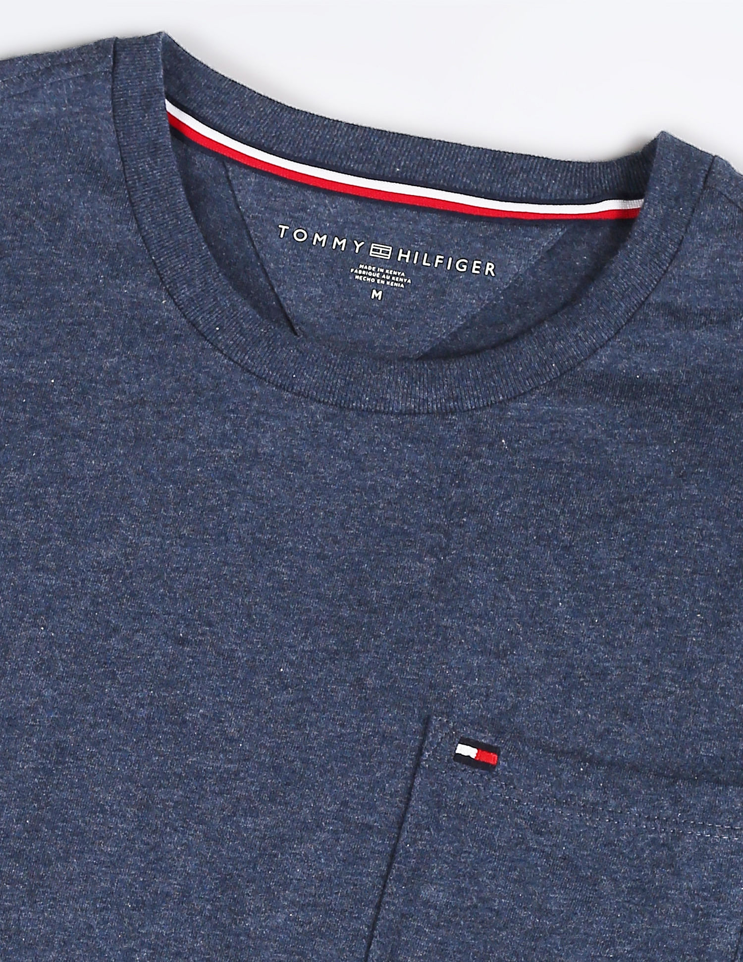 Tommy Hilfiger Heathered Cotton T-Shirt