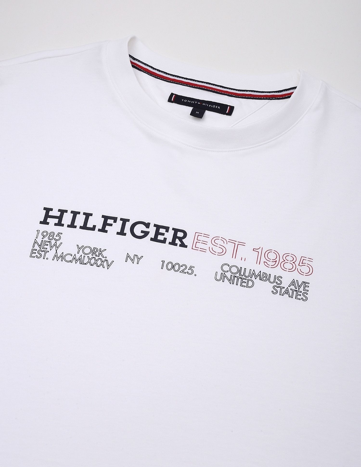Tommy Hilfiger Logo Regular-Fit Cotton T-Shirt