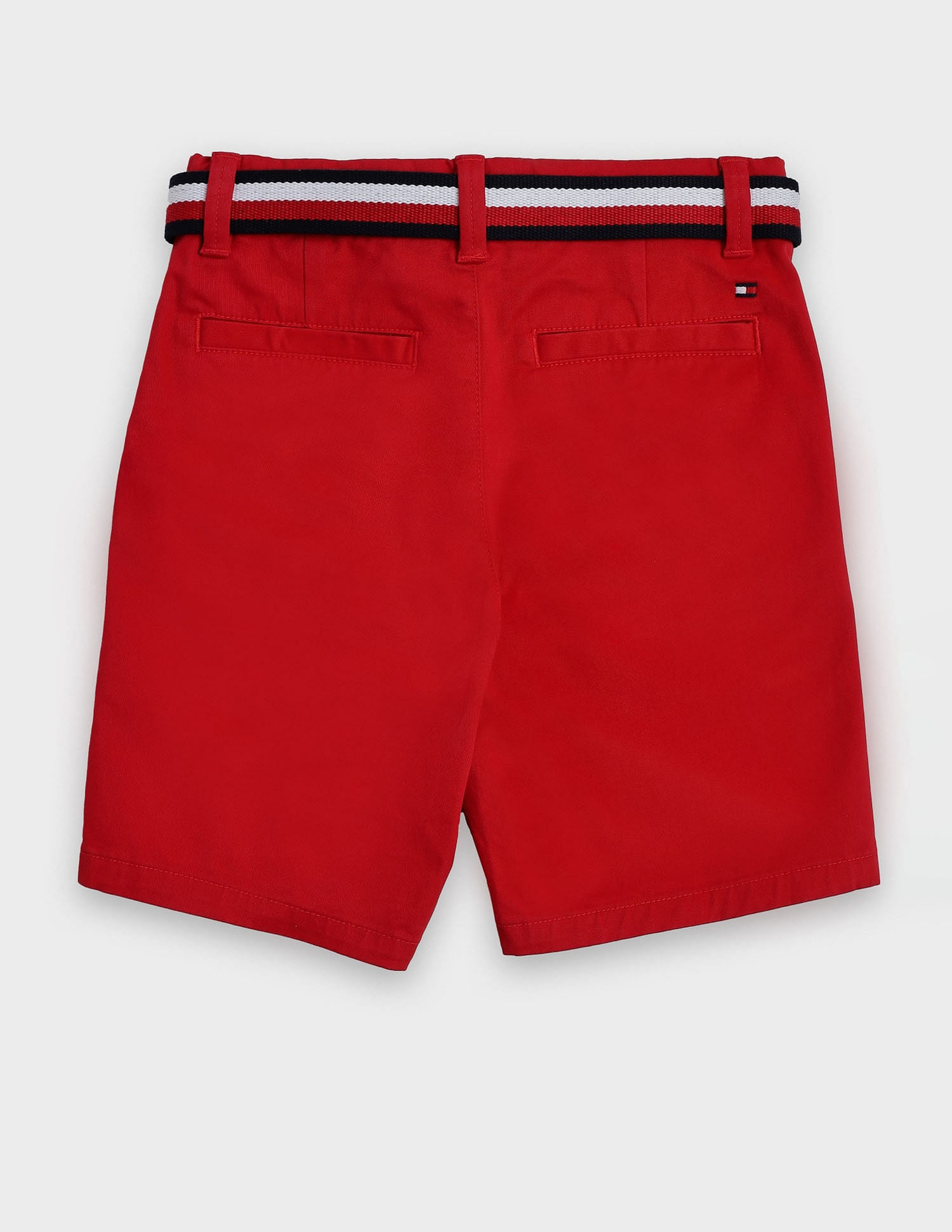 Tommy Hilfiger Kids Boys Solid Regular-Fit Cotton Shorts