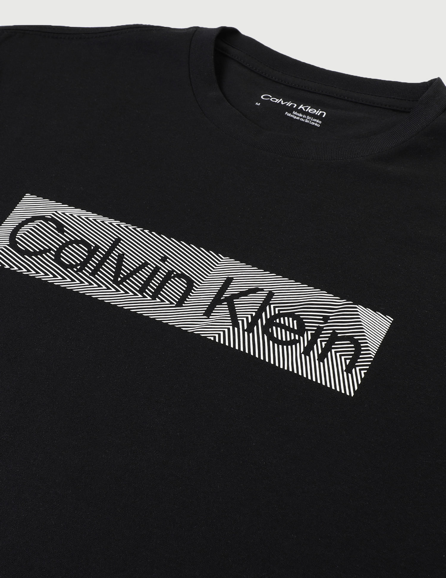 Calvin Klein Knockout Logo Graphic Print T-Shirt
