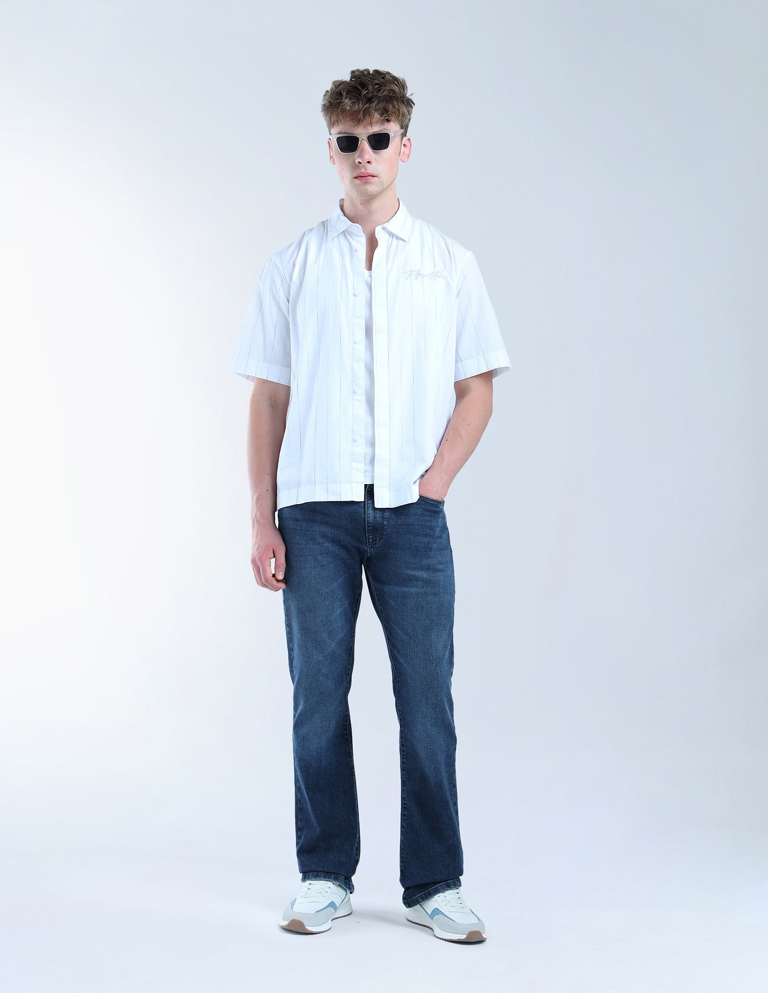 Flying Machine Bruce Bootcut Fit Authentic Premium Jeans