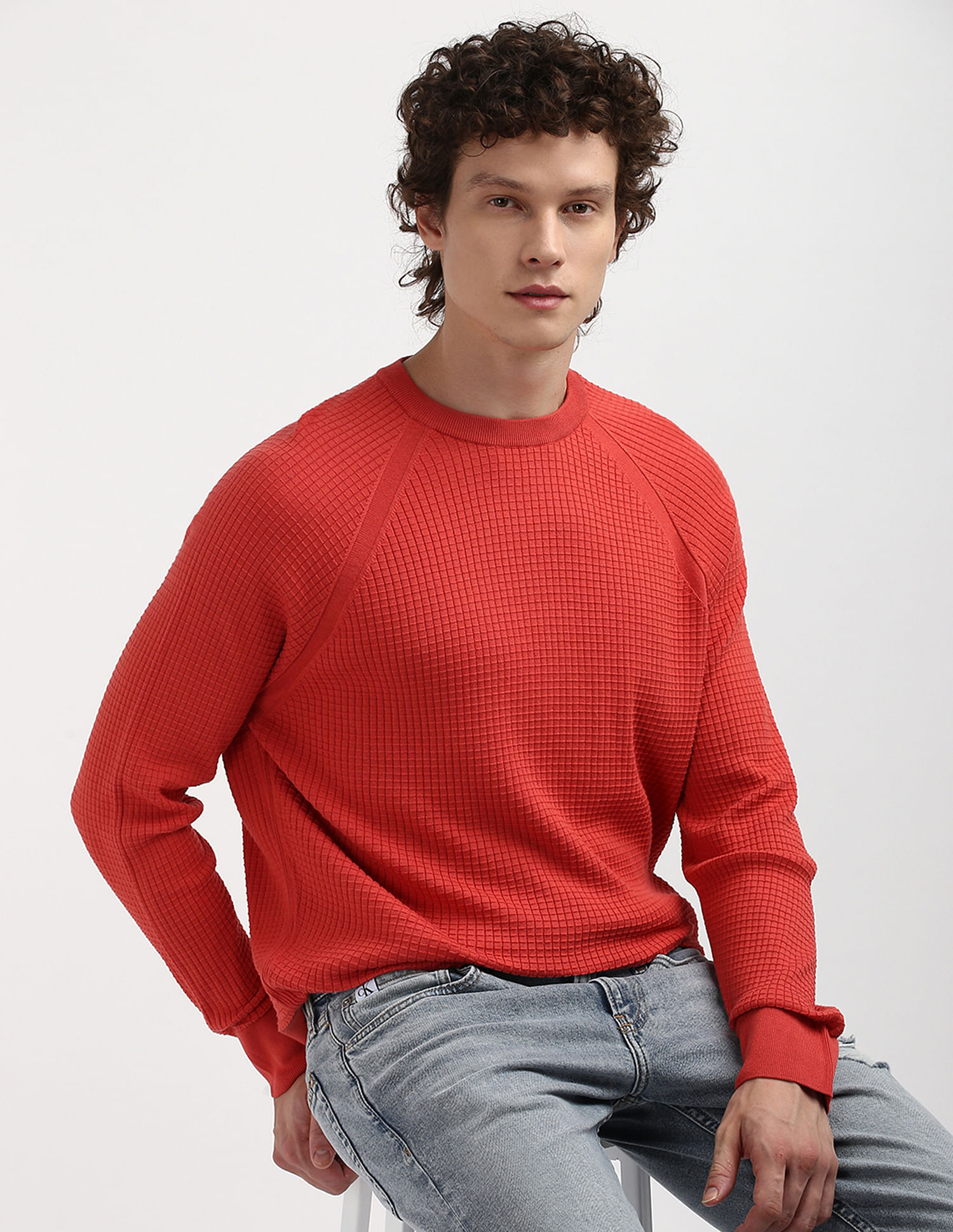 Calvin Klein Crew Neck Sustainable Cotton Sweater