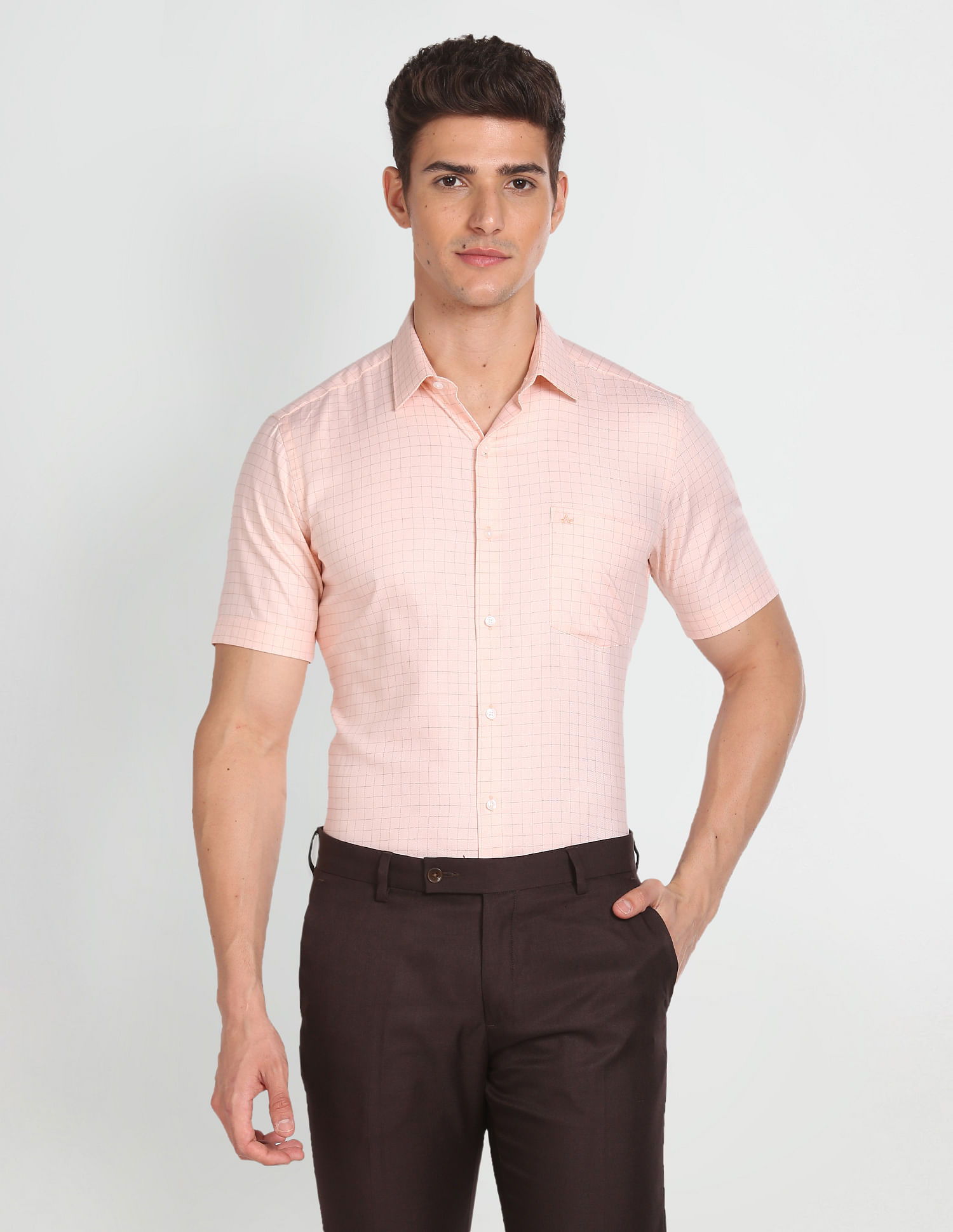 Arrow Dobby Short Sleeve Shirt