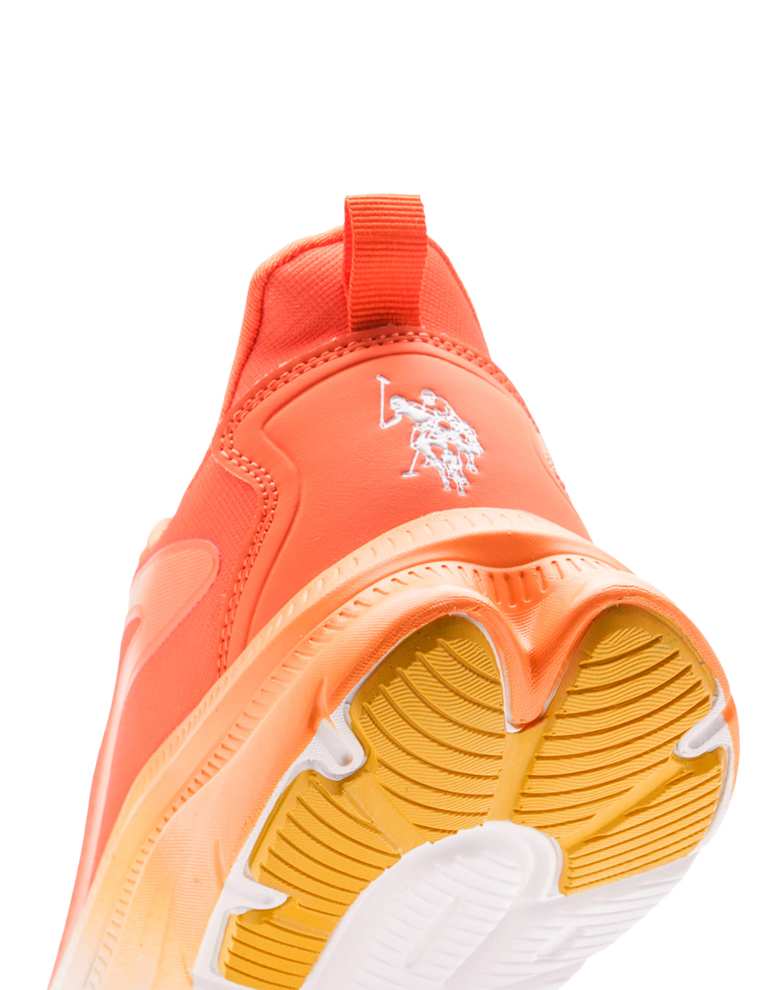 Buy Polo Men Olav Orange Uspa Sport Sneakers