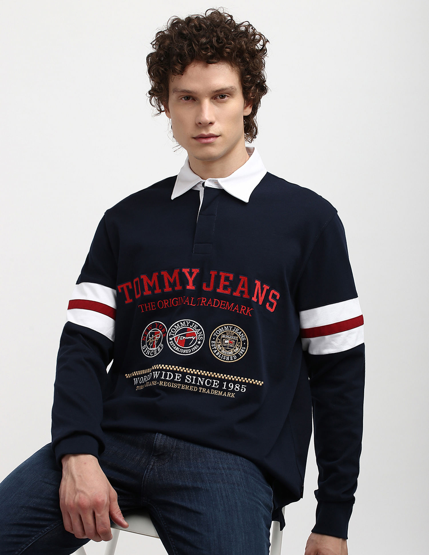 tommy hilfiger rugby polo shirt