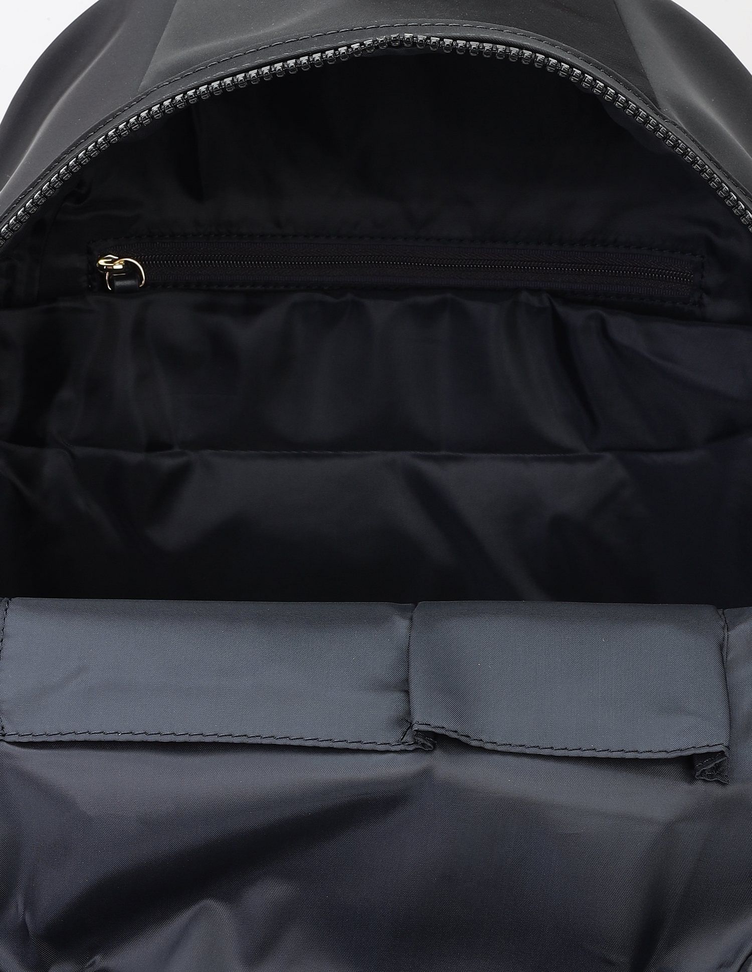 Tommy Hilfiger Solid Black Nylon Backpack