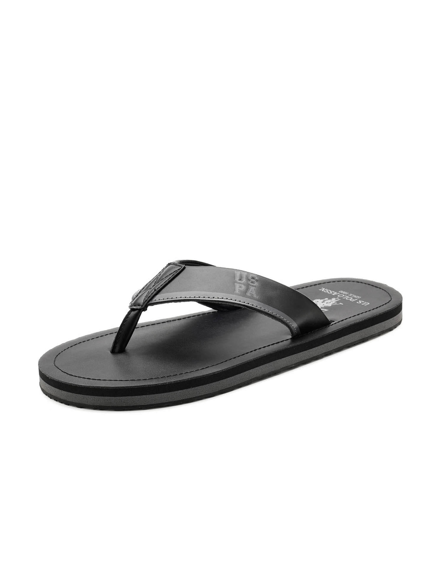 Buy Polo Men Musa Solid Flip Flops