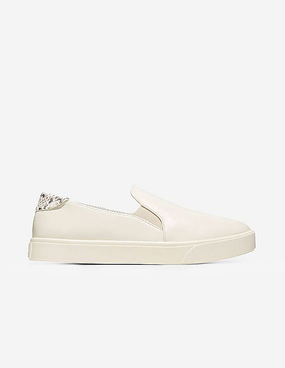 Buy Cole Haan Women Ivory GrandPro Spectator Slip On Sneakers NNNOW