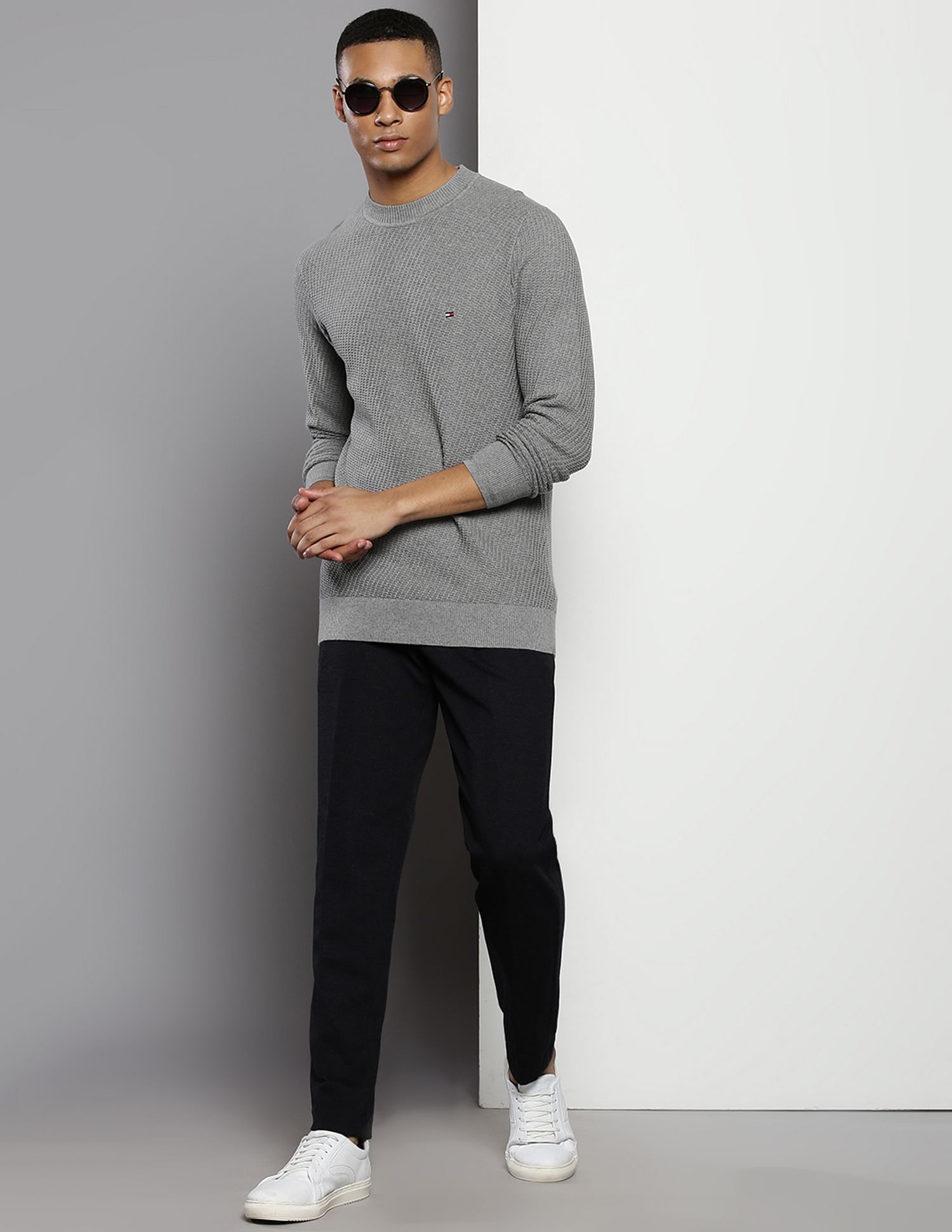 Tommy Hilfiger Pleated Front Knit Trousers