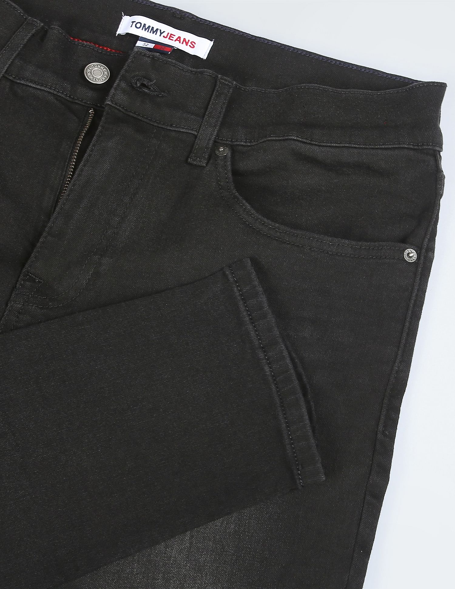 Tommy Hilfiger Recycled Cotton Austin Slim Fit Jeans